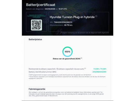 Hyundai Tucson 1.6 T-GDI PHEV Comfort Smart Sky 4WD / Dealer Onderhouden / SOH 100% / Panoramadak / Adaptief Cru... ActivLease financial lease