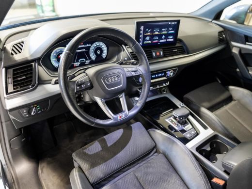 Audi Q5 50 TFSI e S-Line edition SOH 93% / 300pk / Achteruitrij camera / NAP / Dealer onderhouden / ActivLease financial lease