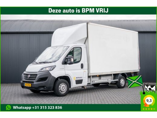 Fiat Ducato 2,3 140PK | Bakwagen met laadklep | 3-Zits | LED | Cruise | Airco ActivLease financial lease