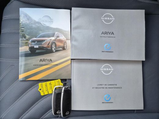 Nissan ARIYA e-4ORCE Evolve 91 kWh / SOH 99% / Fabrieksgarantie tot 01-2027 / CCS snelladen / Trekgewicht 1500... ActivLease financial lease