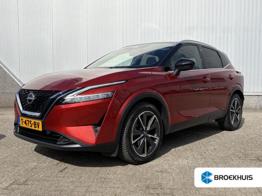 Nissan QASHQAI 1.3 MHEV Tekna / Trekhaak / Panoramadak / HUD / Elektr Bestuurders Stoel / Elektr. Achterklep / ActivLease financial lease