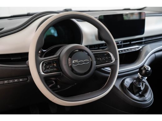 Fiat 500 1.0 Hybrid La Prima | Tot 8 Jaar Garantie | Camera | Panoramadak | Lederen bekleding | Navigatie ... ActivLease financial lease