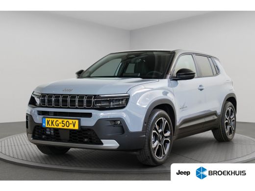 Jeep Avenger 1.2 e-Hybrid Summit | Tot 8 Jaar Garantie | Navigatie | Camera | El. Achterklep | Climate Control... ActivLease financial lease