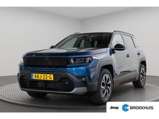 Jeep Compass First Edition 74 kWh | Trekhaak | Navigatie | 360gr Camera | Keyless | All-Season Banden | Apple ... ActivLease financial lease