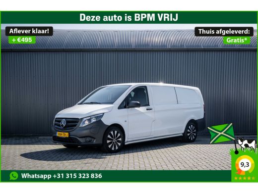 Mercedes-Benz eVito | 90KWH | WLPT 367KM | Volledig Elektrisch | SOH 97.5% | Camera | Navi | Stoelverw. | Airco | 3-Zits ActivLease financial lease