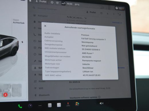 Tesla Model Y Long Range AWD 75 kWh | Trekaak | SoH 94% ActivLease financial lease