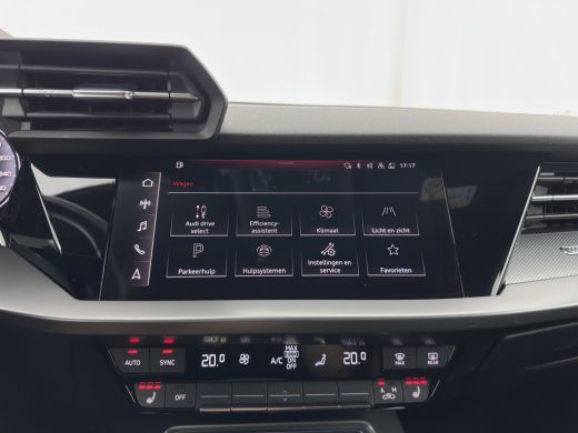 Audi A3 Limousine 35 TFSI S edition (INCL-BTW)  *AUT | 1/2 LEATHER | MATRIX-LED | HEATED-SPORTSEATS | CRU... ActivLease financial lease