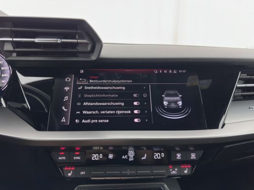 Audi A3 Limousine 35 TFSI S edition (INCL-BTW)  *AUT | 1/2 LEATHER | MATRIX-LED | HEATED-SPORTSEATS | CRU... ActivLease financial lease