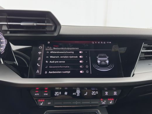 Audi A3 Limousine 35 TFSI S edition (INCL-BTW)  *AUT | 1/2 LEATHER | MATRIX-LED | HEATED-SPORTSEATS | CRU... ActivLease financial lease
