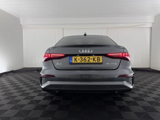 Audi A3 Limousine 35 TFSI S edition (INCL-BTW)  *AUT | 1/2 LEATHER | MATRIX-LED | HEATED-SPORTSEATS | CRU... ActivLease financial lease