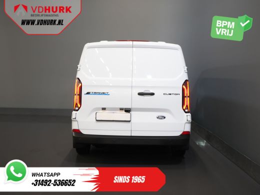Ford E-Transit Custom Trend 330 km WLTP LED/ Snellader/ 2.3t Trekverm./ Stoelverw./ Carplay/ Climate/ Camera/ PDC/ Cruise ActivLease financial lease