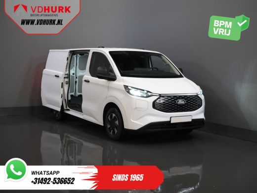 Ford E-Transit Custom Trend 330 km WLTP LED/ Snellader/ 2.3t Trekverm./ Stoelverw./ Carplay/ Climate/ Camera/ PDC/ Cruise ActivLease financial lease