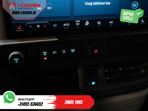 Ford E-Transit Custom Trend 330 km WLTP LED/ Snellader/ 2.3t Trekverm./ Stoelverw./ Carplay/ Climate/ Camera/ PDC/ Cruise ActivLease financial lease