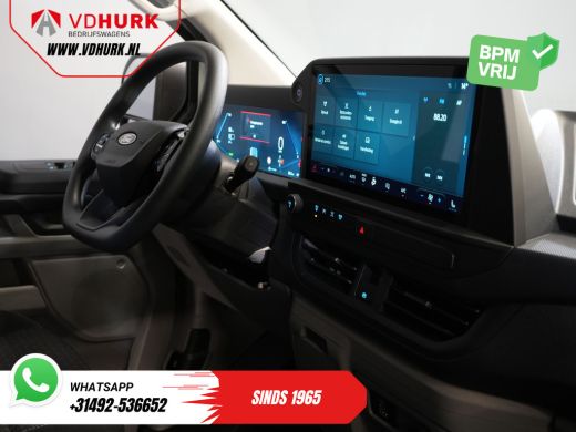 Ford E-Transit Custom Trend 330 km WLTP LED/ Snellader/ 2.3t Trekverm./ Stoelverw./ Carplay/ Climate/ Camera/ PDC/ Cruise ActivLease financial lease