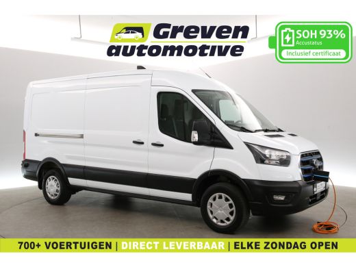 Ford E-Transit L3H2 68 kWh | Snelladen | SOH 93% | Camera | Clima | Cruise | 2xSchuifdeur | 3 Zits | Carplay ActivLease financial lease