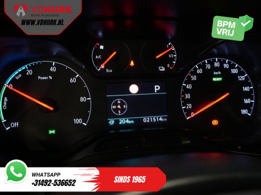 Opel Combo-e 50kWh 285 WLTP 3 Pers./ Standkachel/ Snellader/ Stoelverw./ Stuurverw./ Keyless/ Carplay/ Navi/ C... ActivLease financial lease