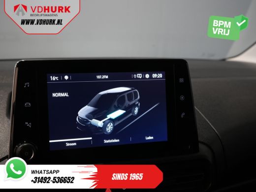 Opel Combo-e 50kWh 285 WLTP 3 Pers./ Standkachel/ Snellader/ Stoelverw./ Stuurverw./ Keyless/ Carplay/ Navi/ C... ActivLease financial lease