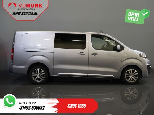 Peugeot Expert 2.0 HDI 180 pk Aut. DC Dubbel Cabine 2x Schuifdeur/ Carplay/ Stoelverw./ Climate/ Navi/ Camera/ C... ActivLease financial lease
