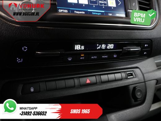 Peugeot Expert 2.0 HDI 180 pk Aut. DC Dubbel Cabine 2x Schuifdeur/ Carplay/ Stoelverw./ Climate/ Navi/ Camera/ C... ActivLease financial lease