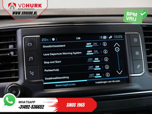 Peugeot Expert 2.0 HDI 180 pk Aut. DC Dubbel Cabine 2x Schuifdeur/ Carplay/ Stoelverw./ Climate/ Navi/ Camera/ C... ActivLease financial lease