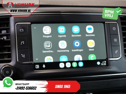 Peugeot Expert 2.0 HDI 180 pk Aut. DC Dubbel Cabine 2x Schuifdeur/ Carplay/ Stoelverw./ Climate/ Navi/ Camera/ C... ActivLease financial lease