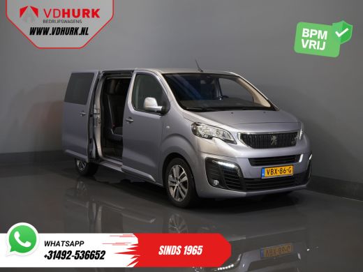 Peugeot Expert 2.0 HDI 180 pk Aut. DC Dubbel Cabine 2x Schuifdeur/ Carplay/ Stoelverw./ Climate/ Navi/ Camera/ C... ActivLease financial lease