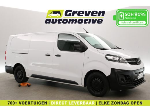 Opel Vivaro-e L3H1 75 kWh Long Range | Snelladen | SOH 91% | Airco | Cruise | 3 Zits | Parkeersens. ActivLease financial lease