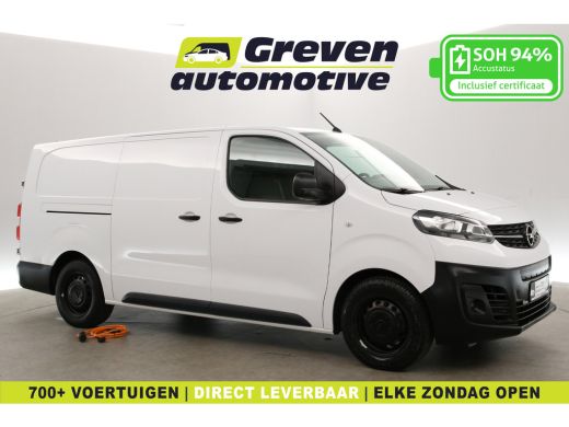 Opel Vivaro-e 75 kWh L3H1 Long Range | Snelladen | SOH 94% | Airco | Cruise | 3 Zits | Parkeersens. ActivLease financial lease