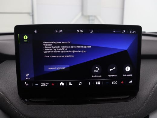Skoda Enyaq iV 60 | SOH 92,1 % | Trekhaak | Pano.Dak | LED | Stoelverwarming | Navigatie | Apple Carplay | ActivLease financial lease