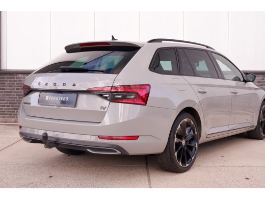 Skoda Superb Combi 1.4 TSI iV Sportline Business | Elek. Trekhaak | Memory | Sfeerverlichting | Carplay | Navi | ActivLease financial lease