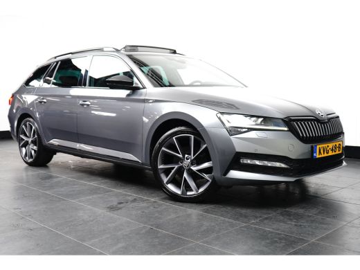 Skoda Superb Combi 1.4 TSI iV Sportline Business l Elekt. Stoel incl Memory l Pano Dak l Camera l Elektr. Klep... ActivLease financial lease
