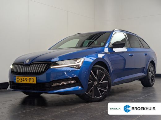 Skoda Superb Combi 1.4 TSI iV Sportline Business l Elektr. Trekhaak l Matrix LED l 19" l Elektr. Stoel incl Me... ActivLease financial lease