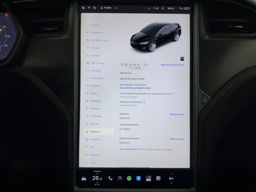 Tesla Model X 75D Base ( 7-Pers. ) [3-Fase-17kW] {SoH-84%} (INCL-BTW) Aut. *PANO | LEATHER | NAVI-FULLMAP | FUL... ActivLease financial lease