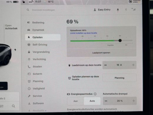 Tesla Model Y Long Range AWD 75 kWh SOH 92,7% | Autopilot | 20'' LM ( &euro; 2.300 ) | 3 Fase | Stoelverwarming Voor... ActivLease financial lease