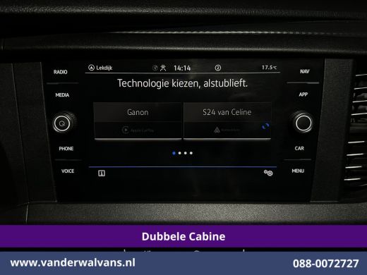 Volkswagen Transporter 2.0 TDI 150pk Automaat L2H1 Dubbele Cabine Euro6 Airco | 6-Zits | Camera | Navigatie | Apple Carp... ActivLease financial lease