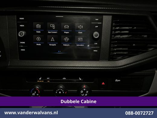 Volkswagen Transporter 2.0 TDI 150pk Automaat L2H1 Dubbele Cabine Euro6 Airco | 6-Zits | Camera | Navigatie | Apple Carp... ActivLease financial lease