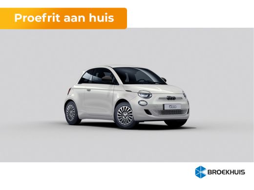 Fiat 500 Icon 42 kWh Carplay | 16" Lichtmetaal | Cruise Control | Getint Glas | Bluetooth | Lane-Assist | ... ActivLease financial lease