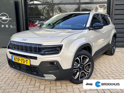 Jeep Avenger Summit 54 kWh 156 PK | ADAPTIEVE CRUISE CONTROL| SFEERVERLICHTING| DODEHOEK DETECTIE| DRAADLOZE T... ActivLease financial lease