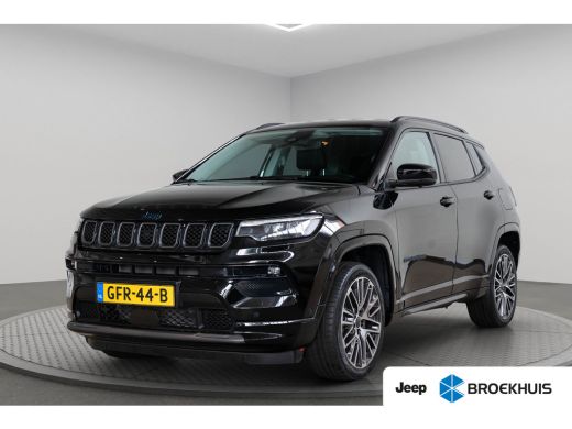 Jeep Compass 4xe 240 Plug-in Hybrid Electric Summit | Lederen Bekleding | Stoel & Stuurverwarming | El. Stoelv... ActivLease financial lease