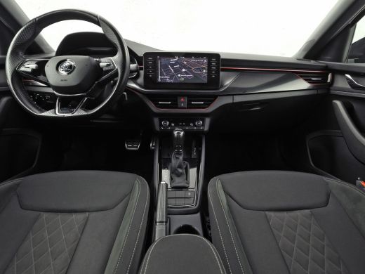 Skoda Scala 1.0 TSI Sport Automaat (KUIPSTOELEN, VIRTUAL COCKPIT, APPLE CARPLAY, GROOT NAVI, CLIMATE, STOELVE... ActivLease financial lease