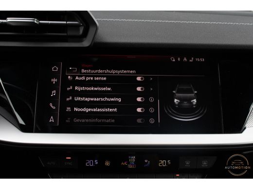 Audi A3 Sportback 45 TFSIe S edition Comp PANO RS STOELEN MAXTON MATRIX CAMERA ActivLease financial lease