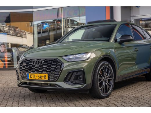 Audi Q5 Sportback 55 TFSI e S edition | Pano | Massage | Leder | Luchtvering | 360 camera | B&O o | 20'' ... ActivLease financial lease