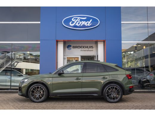 Audi Q5 Sportback 55 TFSI e S edition | Pano | Massage | Leder | Luchtvering | 360 camera | B&O o | 20'' ... ActivLease financial lease