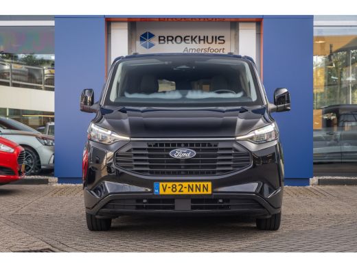 Ford Transit Custom 320 2.5 PHEV L2H1 Limited Black Platinum Dubbel Cabine | DEMO-DEAL | 360 camera | Leder | Cruise ... ActivLease financial lease