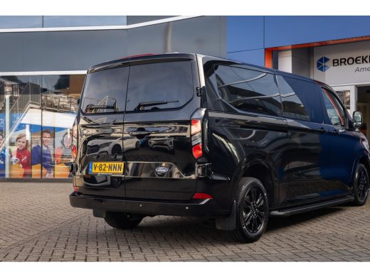 Ford Transit Custom 320 2.5 PHEV L2H1 Limited Black Platinum Dubbel Cabine | DEMO-DEAL | 360 camera | Leder | Cruise ... ActivLease financial lease