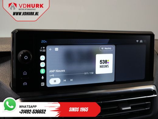 Peugeot e-Expert L3 75 kWh 330km WLTP LED/ Snellader/ Keyless/ Standkachel/ Stuurverw./ Carplay/ Camera/ Climate/ ... ActivLease financial lease