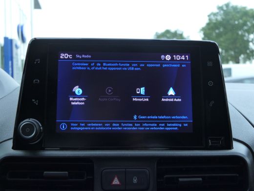 Peugeot Partner 1.5 BlueHDI Premium | Lichtmetalen Velgen | Bijrijdersbank | CarPlay/Android Auto | Schuifdeur | ... ActivLease financial lease