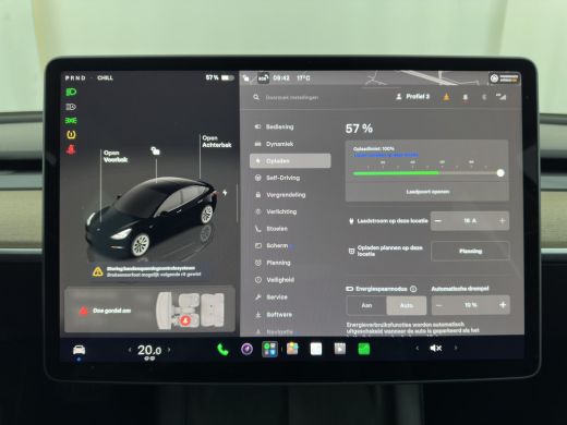 Tesla Model 3 RWD 60 kWh [3-Fase-11kW ] {SoH-88%} (INCL-BTW) Aut. *PANO | LEATHER | KEYLESS | FULL-LED | MEMORY... ActivLease financial lease