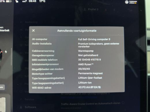Tesla Model 3 RWD 60 kWh [3-Fase-11kW ] {SoH-88%} (INCL-BTW) Aut. *PANO | LEATHER | KEYLESS | FULL-LED | MEMORY... ActivLease financial lease