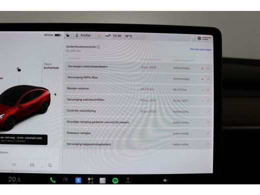 Tesla Model Y Long Range AWD 75 kWh | SOH 93% | Trekhaak | Leder | Pano | Camera | Stoel/Stuurverwarming | Crui... ActivLease financial lease